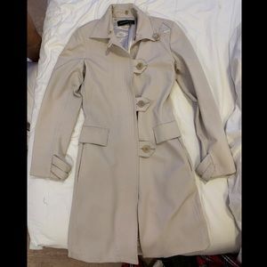 Cream Trench coat